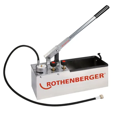 Помпа Rothenberger за изпитване на налягане ръчна  12 л, 60 bar, 1/2 ", RP 50 Inox