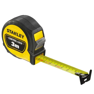 Противоударна гумирана ролетка Stanley  3 м, STHT37230-0