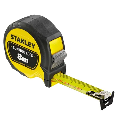 Противоударна гумирана ролетка Stanley  8 м, STHT37232-0