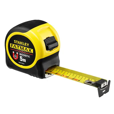 Противоударна пластмасова ролетка Stanley с магнит  5 м, FMHT0-33864