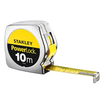 Ролетка с хромиран корпус Stanley  10 м, 1-33-442