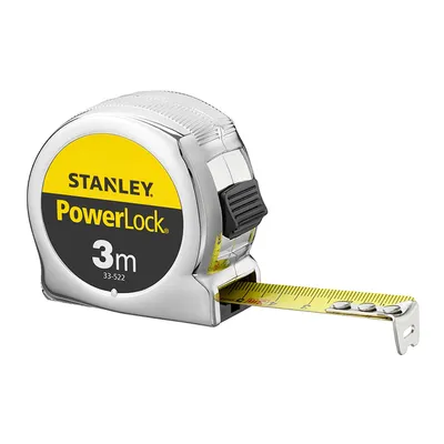Ролетка с хромиран корпус Stanley 3 м, 1-33-522