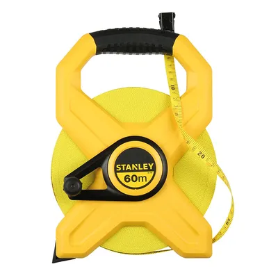 Ролетка за големи дължини Stanley с ръкохватка  60 м, 2-34-795