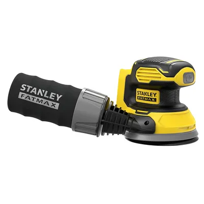 Акумулаторен орбитален шлайф Stanley с плавно регулиране  без батерия и зарядно, 18 V, ф 125 мм, 0-12 000 об./мин, SFMCW220B