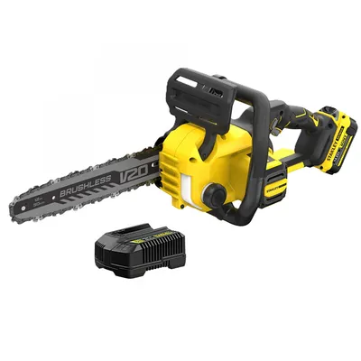 Акумулаторна резачка за дърва Stanley с 1 батерия и зарядно, 18 V, 4 Ah, 30 см, SFMCCS730M1