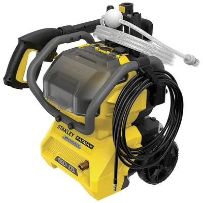Акумулаторна водоструйка Stanley без батерия и зарядно, 18 V, 300 л/ч, 100 bar, SFMCPW1500B