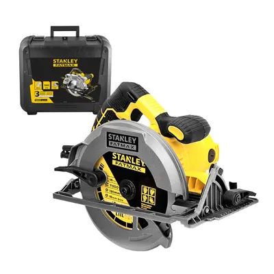 Електрически ръчен циркуляр Stanley    1650 W, ф 190 мм, 5500 об./мин, FME301K