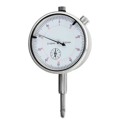 Индикаторен часовник с циферблат Fervi  0-10 мм, ф 60 мм, C023