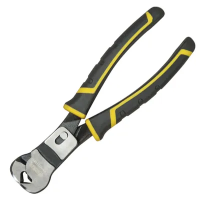 Челни клещи резачки Stanley с изолация с лостов механизъм, 190 мм, FMHT0-71851