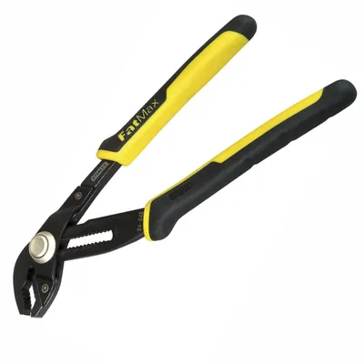 Водопроводни клещи Stanley  с бутон и шарнирен реглаж, 2 3/4 ", 304 мм, FatMax 12