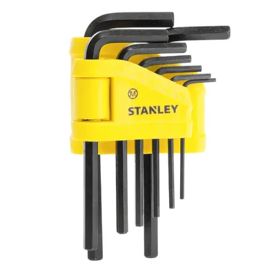 Г-образен ключ Stanley метричен 6-стен/6-стен комплект 1.5-6 мм, 8 бр., ISO 2936, 0-69-251