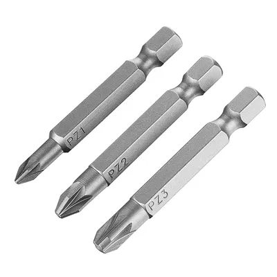 Комплект битове Stanley PZ  1, 2 и 3, 1/4", 25 мм, 3 бр., STA61180