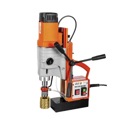 Магнитна бормашина Alfra  1800 W, 230 V, 110/175/245/385 об./мин, 12-80 мм, 16 kN, Rotabest RB 80 B