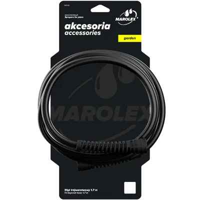 Маркуч Marolex за пръскачка комплект с фитинги 1.7 м, R011