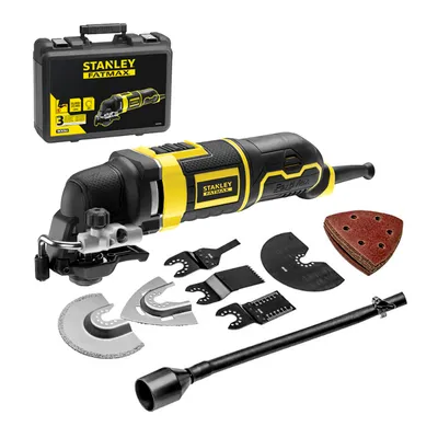 Мултифункционален инструмент Stanley 300 W, 10 000-22 000 вибр./мин, FME650K