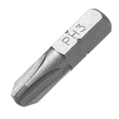 Накрайник бит SB Stanley прав плосък SB 0.8x5, 1/4", 25 мм, 2 бр., STA61002
