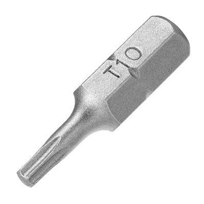 Накрайник бит TX Stanley Torx TX 10, 1/4", 25 мм, 2 бр., STA61060