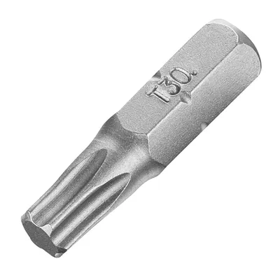 Накрайник бит TX Stanley Torx TX 30, 1/4", 25 мм, 2 бр., STA61064