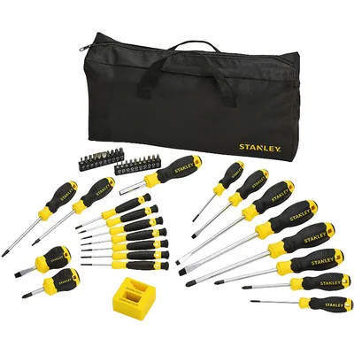 Отвертка Stanley комплект PH/PZ/SB/TX с клещи 39 бр., STHT0-62114