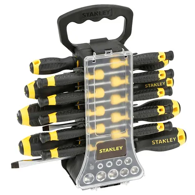 Комплект отвертки и накрайници Stanley SB/PH/TX 49 бр., STHT0-70886
