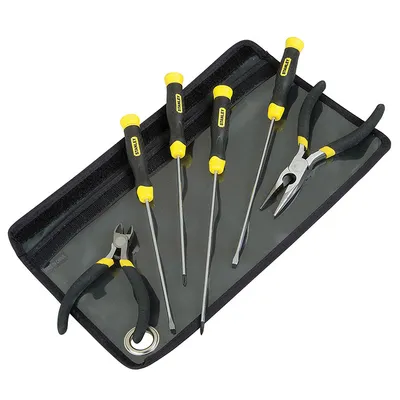 Отвертка Stanley комплект SB/PH с клещи 6 бр., 1-65-010