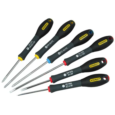Комплект отвертки за фина механика Stanley SB/PH/РZ 6 бр., 0-65-492