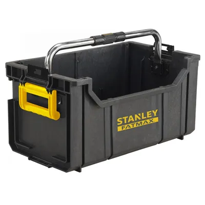 Пластмасов куфар Stanley за инструменти 550x336x440 мм, 20 кг, черен, FMST1-75677