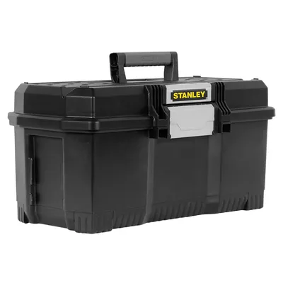 Пластмасов куфар Stanley за инструменти 605х287х287 мм, черен, 1-97-510