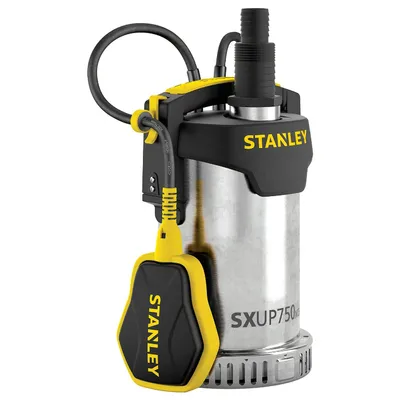 Потопяема дренажна помпа Stanley за чиста или леко замърсена вода   11 м3/ч, 8.5 м, 1 ", SXUP750XCE