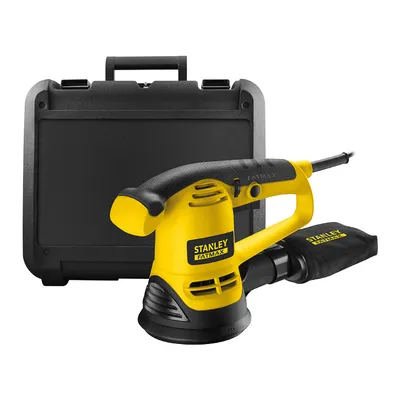 Електрически орбитален шлайф Stanley с плавно регулиране   480 W, ф 125 мм, 4000-12 000 об./мин, FME440K