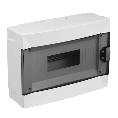 Табло електроразпределително Makel апартаментно за открит монтаж  220x292x105 мм, 40 IP, бяло, 12 модула