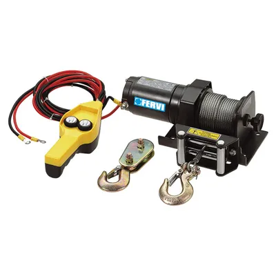 Телфер електрически Fervi със стоманено въже 0.45 т, 700 W, 0630/0900