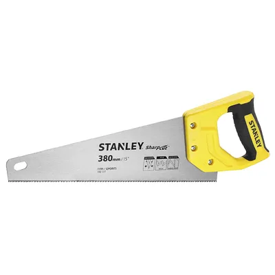 Дърводелски трион Stanley със закалени зъби  380 мм, 11 TPI, STHT20369-1