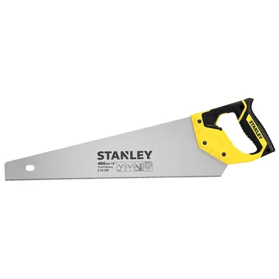 Дърводелски трион Stanley със закалени зъби  450 мм, 11 TPI, 2-15-595