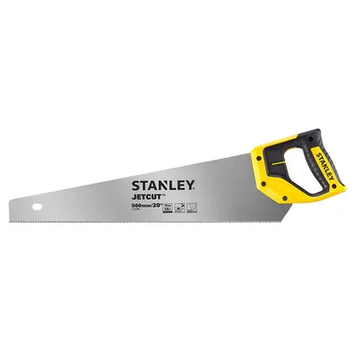 Дърводелски трион Stanley със закалени зъби  500 мм, 11 TPI, 2-15-599