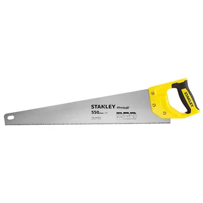 Дърводелски трион Stanley със закалени зъби  550 мм, 7 TPI, STHT20368-1