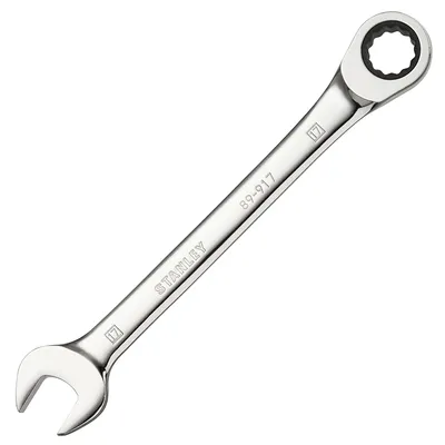 Звездогаечен ключ Stanley 6-стен/тресчотка  17 мм, 286 мм, ISO 1711-1, ISO 21982, ISO 691, STMT89917-0