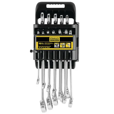 Звездогаечен ключ Stanley 6-стен/звезда комплект   8-19 мм, 12 бр., FMMT82845-0