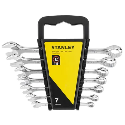 Звездогаечен ключ Stanley 6-стен/звезда комплект 8-19 мм, 7 бр., STMT82842-0