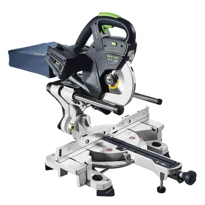 Акумулаторен настолен циркуляр Festool потапящ с герунг и с изтегляне без батерия и зарядно, 36 V, 1300/1800/3500 об./мин, 60 °, Kapex KSC 60 EB-Basic