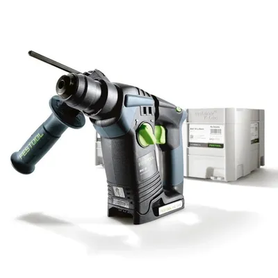 Акумулаторен перфоратор Festool с безчетков двигател   без батерия и зарядно, SDS-plus, 18 V, 1.8 J, 0-4895 уд./мин, BHC 18-Basic