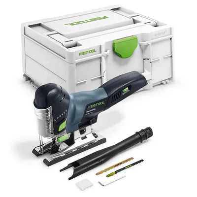 Акумулаторен прободен трион зеге Festool без батерия и зарядно, 18 V, 1500-3800 хода/мин, PSC 420 EB-Basic