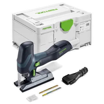 Акумулаторен прободен трион зеге Festool без батерия и зарядно, 18 V, 800-3500 хода/мин, PSC-E 18 EB