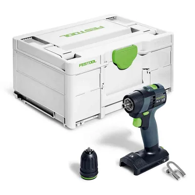Акумулаторен винтоверт Festool с безчетков двигател без батерия и зарядно, 18 V, 40 Nm, 1-10 мм, TXS 18