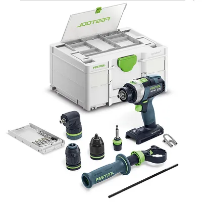 Акумулаторен винтоверт Festool ударен без батерия и зарядно, 18 V, 75 Nm, 1.5-13 мм, TPC 18/4 Basic-Set/XL