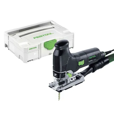 Електрически прободен трион зеге Festool с плавно регулиране 720 W, 1000-2900 хода/мин, 27 мм, PS 300 EQ-Plus