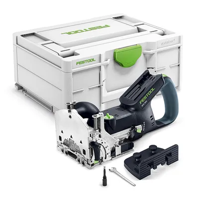 Фреза за дървени сглобки Festool тип дибла без батерия и зарядно, 18 V, 18 500 об./мин, ф 4-10 мм, Domino DFC 500 E-Basic