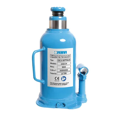 Хидравличен крик бутилка Fervi  20 т, 242-452 мм, 0062/20
