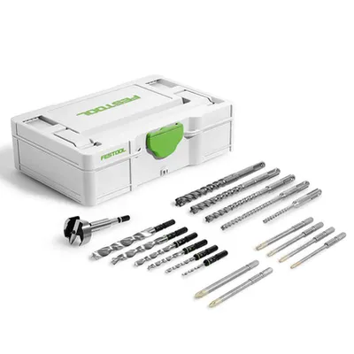 Комплект битове Festool със свредла  18 бр., SYS3 S 76-BB-Set