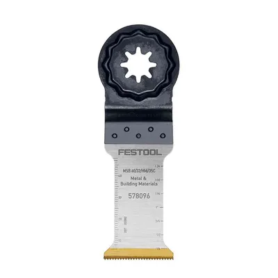 Нож за многофункционален осцилатор Festool 32 мм, Starlock Plus, HM стомана, MSB 60/32/HM/OSC